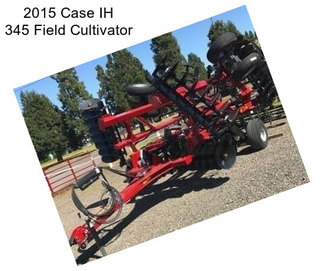 2015 Case IH 345 Field Cultivator