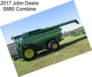 2017 John Deere S680 Combine