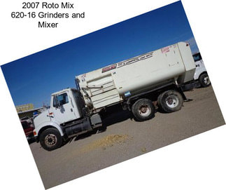 2007 Roto Mix 620-16 Grinders and Mixer
