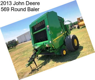 2013 John Deere 569 Round Baler