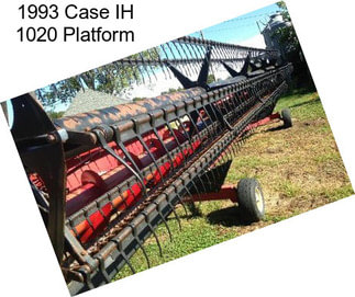 1993 Case IH 1020 Platform