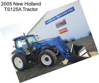 2005 New Holland TS125A Tractor