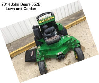 2014 John Deere 652B Lawn and Garden