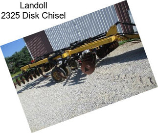 Landoll 2325 Disk Chisel