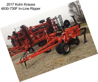 2017 Kuhn Krause 4830-730F In-Line Ripper