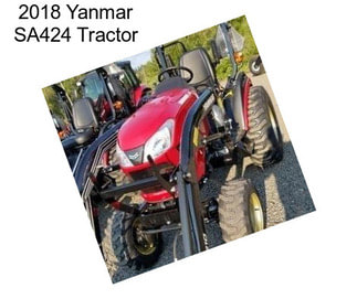 2018 Yanmar SA424 Tractor