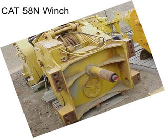 CAT 58N Winch