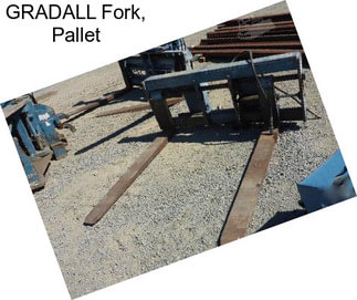 GRADALL Fork, Pallet