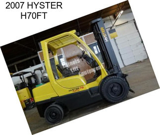 2007 HYSTER H70FT