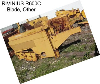 RIVINIUS R600C Blade, Other