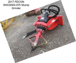 2017 FECON SHX30SS-075 Stump Grinder