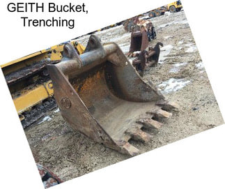 GEITH Bucket, Trenching