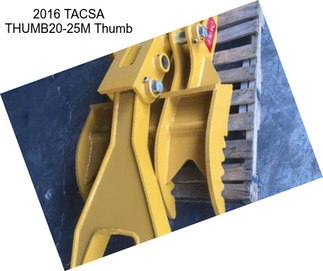 2016 TACSA THUMB20-25M Thumb