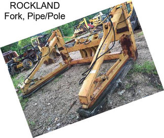 ROCKLAND Fork, Pipe/Pole