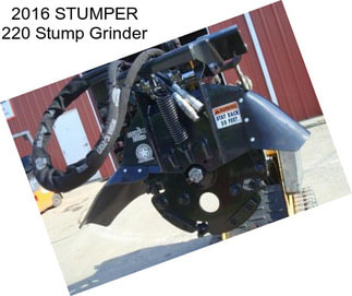 2016 STUMPER 220 Stump Grinder