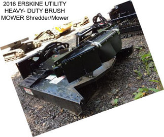 2016 ERSKINE UTILITY HEAVY- DUTY BRUSH MOWER Shredder/Mower