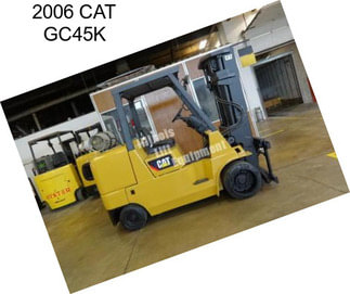 2006 CAT GC45K