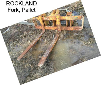 ROCKLAND Fork, Pallet