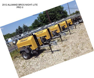 2012 ALLMAND BROS NIGHT-LITE PRO II