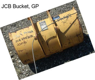 JCB Bucket, GP