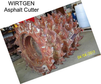 WIRTGEN Asphalt Cutter