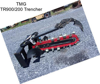 TMG TR900/200 Trencher