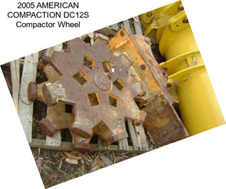 2005 AMERICAN COMPACTION DC12S Compactor Wheel