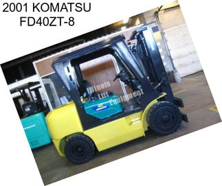 2001 KOMATSU FD40ZT-8