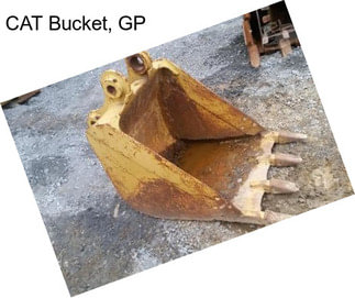 CAT Bucket, GP