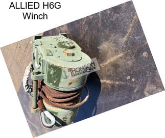 ALLIED H6G Winch