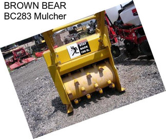 BROWN BEAR BC283 Mulcher