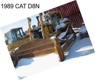 1989 CAT D8N