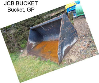 JCB BUCKET Bucket, GP