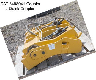 CAT 3498041 Coupler / Quick Coupler