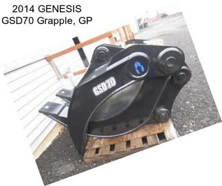 2014 GENESIS GSD70 Grapple, GP