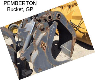 PEMBERTON Bucket, GP