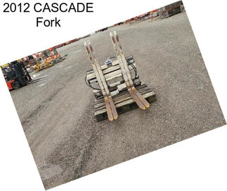 2012 CASCADE Fork