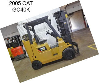 2005 CAT GC40K