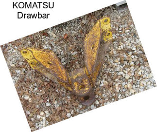 KOMATSU Drawbar