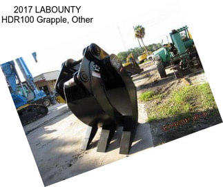 2017 LABOUNTY HDR100 Grapple, Other