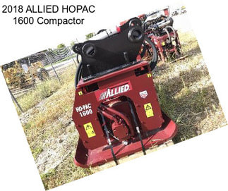 2018 ALLIED HOPAC 1600 Compactor