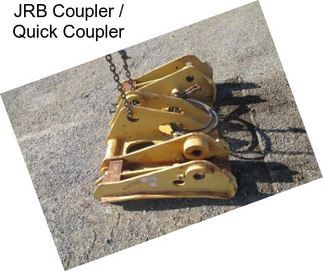 JRB Coupler / Quick Coupler