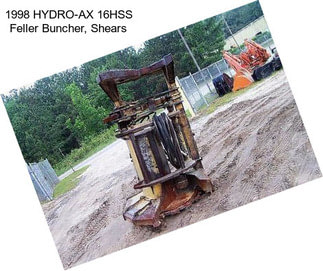 1998 HYDRO-AX 16HSS Feller Buncher, Shears