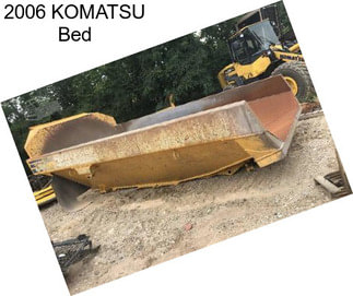 2006 KOMATSU Bed