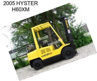 2005 HYSTER H60XM