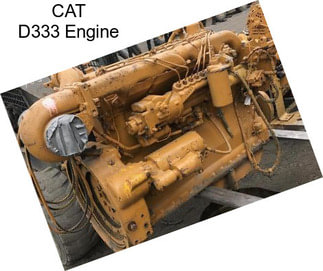 CAT D333 Engine