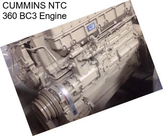 CUMMINS NTC 360 BC3 Engine