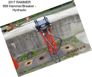 2017 RAMMER 999 Hammer/Breaker - Hydraulic