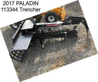 2017 PALADIN 113344 Trencher