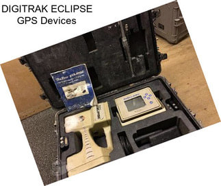 DIGITRAK ECLIPSE GPS Devices